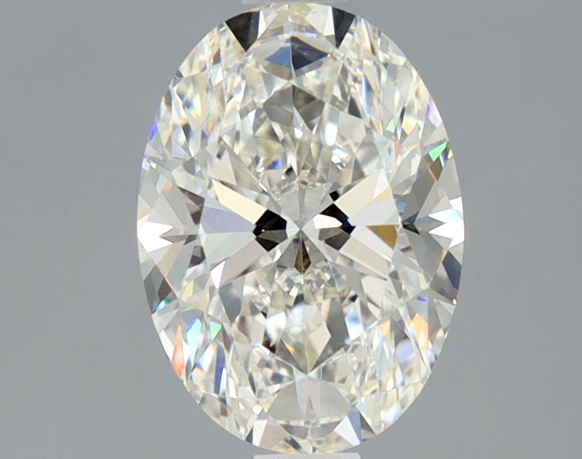 1 Carat Oval - Natural Diamond - 1.3 - I - VS2 - EX - EX - Diamonds By Rothschild