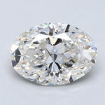 1 Carat OVAL - Natural Diamond - G - VVS2 - 1.2 - EX - EX - Diamonds By Rothschild