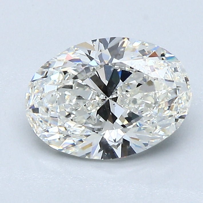 1 Carat OVAL - Natural Diamond - H - SI2 - 1.3 - VG - VG - VG - Diamonds By Rothschild
