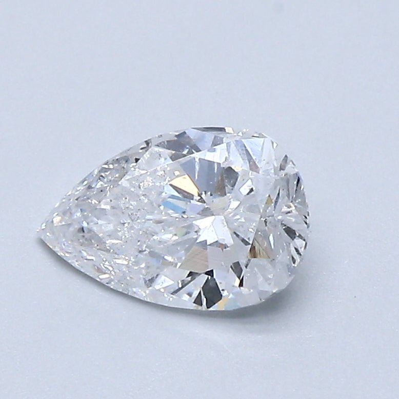 1 Carat Pear - Natural Diamond - 0.8 - D - I1 - VG - G - G - Diamonds By Rothschild