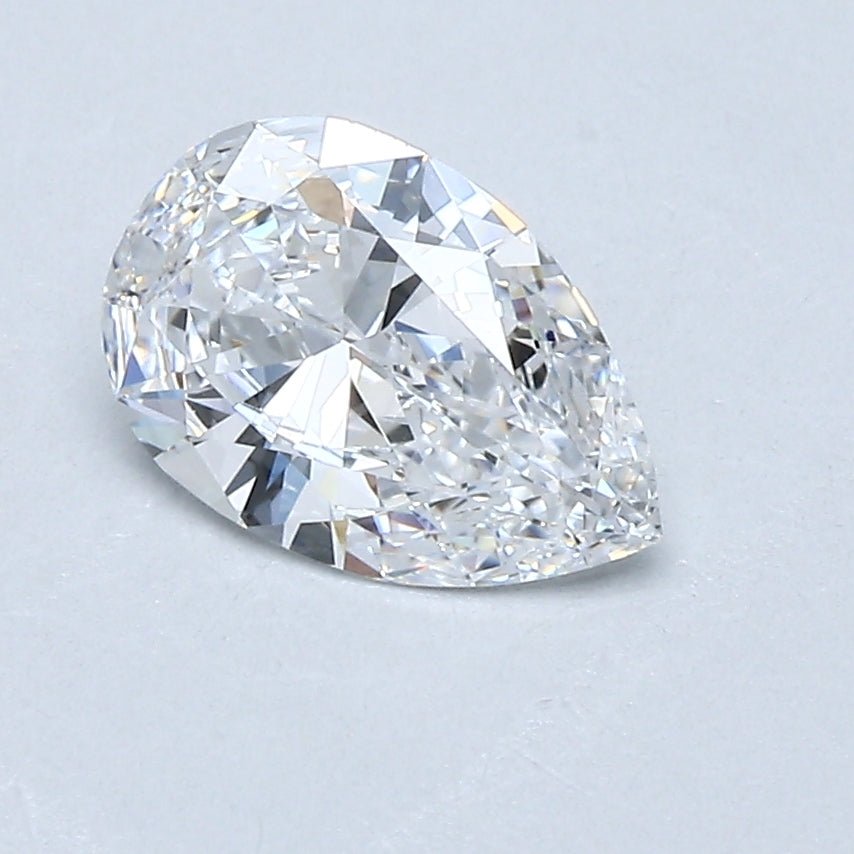 1 Carat Pear - Natural Diamond - 0.9 - D - SI1 - VG - G - Diamonds By Rothschild