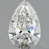 1 Carat PEAR - Natural Diamond - 0.9 - E - VVS1 - EX - VG - Diamonds By Rothschild