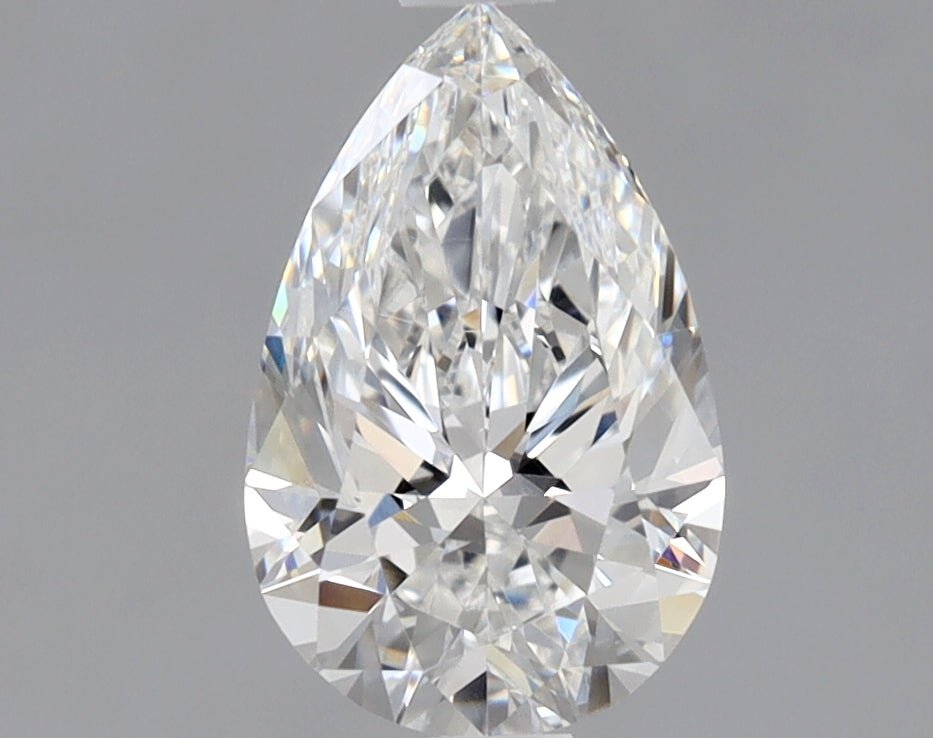 1 Carat Pear - Natural Diamond - 1 - D - VS1 - EX - EX - Diamonds By Rothschild