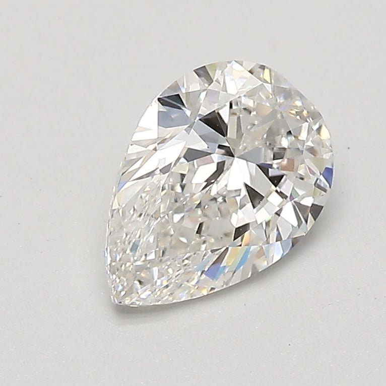 1 Carat Pear - Natural Diamond - 1 - F - VVS2 - VG - G - Diamonds By Rothschild