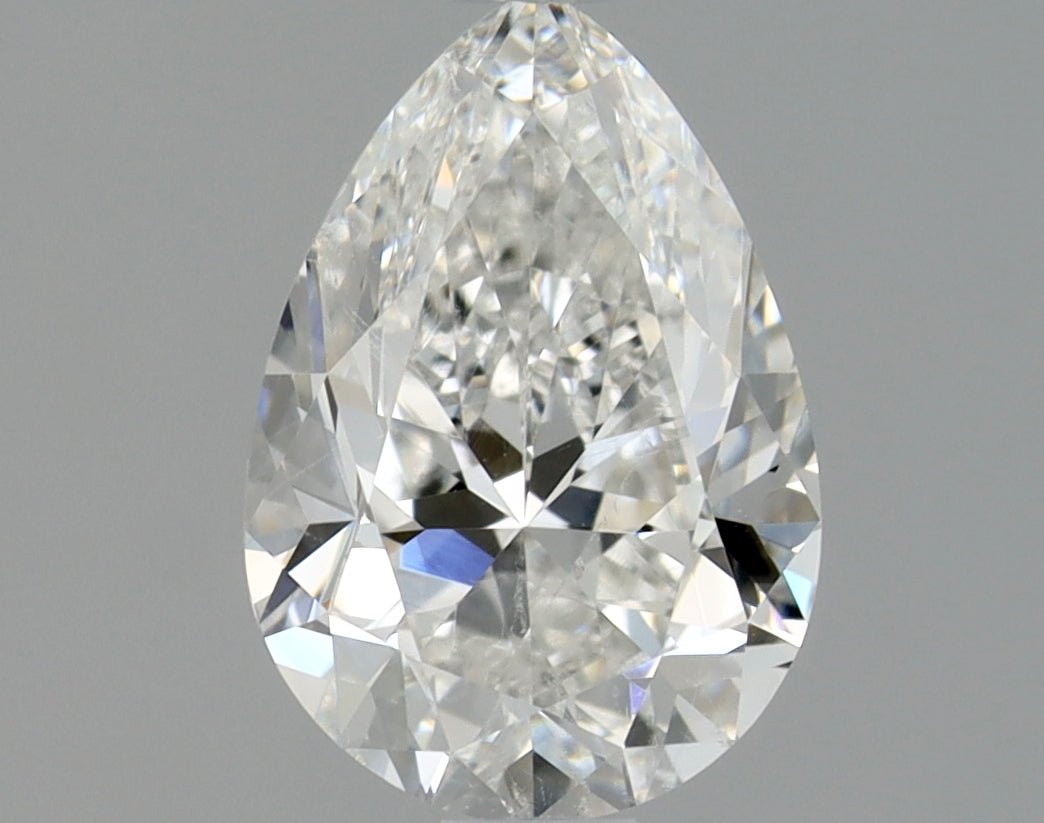 1 Carat Pear - Natural Diamond - 1 - G - SI2 - VG - VG - Diamonds By Rothschild