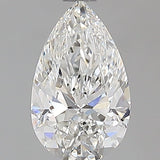 1 Carat Pear - Natural Diamond - 1 - G - VS1 - VG - EX - EX - Diamonds By Rothschild