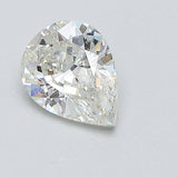 1 Carat Pear - Natural Diamond - 1 - I - SI2 - G - G - Diamonds By Rothschild