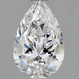 1 Carat Pear - Natural Diamond - 1.01 - D - SI1 - EX - EX - Diamonds By Rothschild