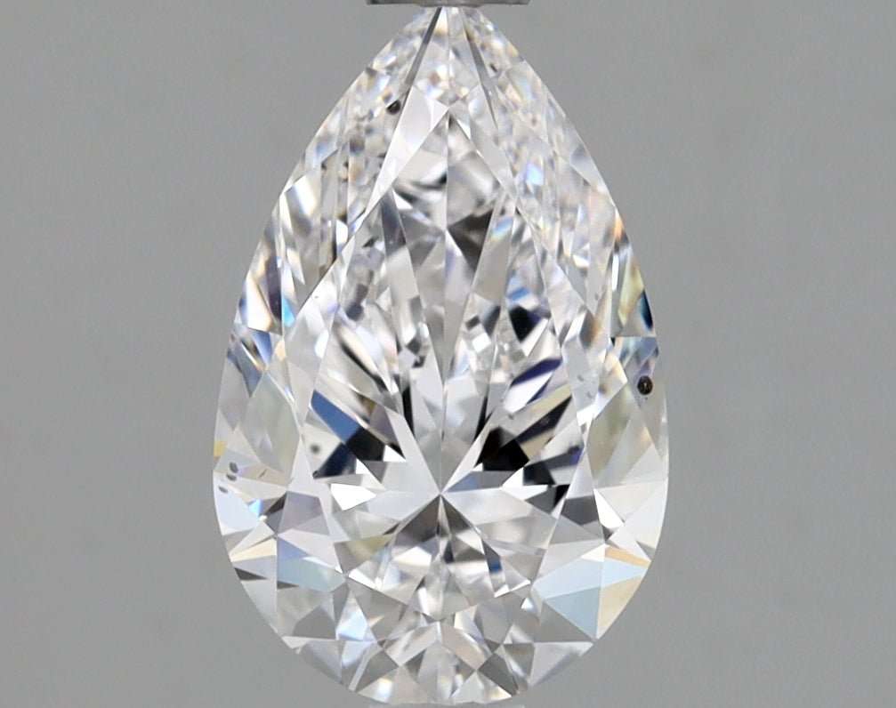 1 Carat Pear - Natural Diamond - 1.01 - D - SI1 - EX - EX - Diamonds By Rothschild