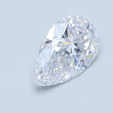1 Carat Pear - Natural Diamond - 1.01 - D - SI1 - EX - EX - VG - Diamonds By Rothschild