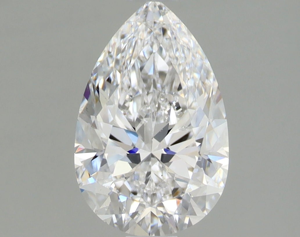 1 Carat Pear - Natural Diamond - 1.01 - D - SI1 - VG - EX - Diamonds By Rothschild