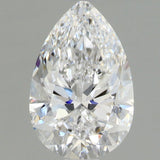 1 Carat Pear - Natural Diamond - 1.01 - D - SI1 - VG - EX - Diamonds By Rothschild