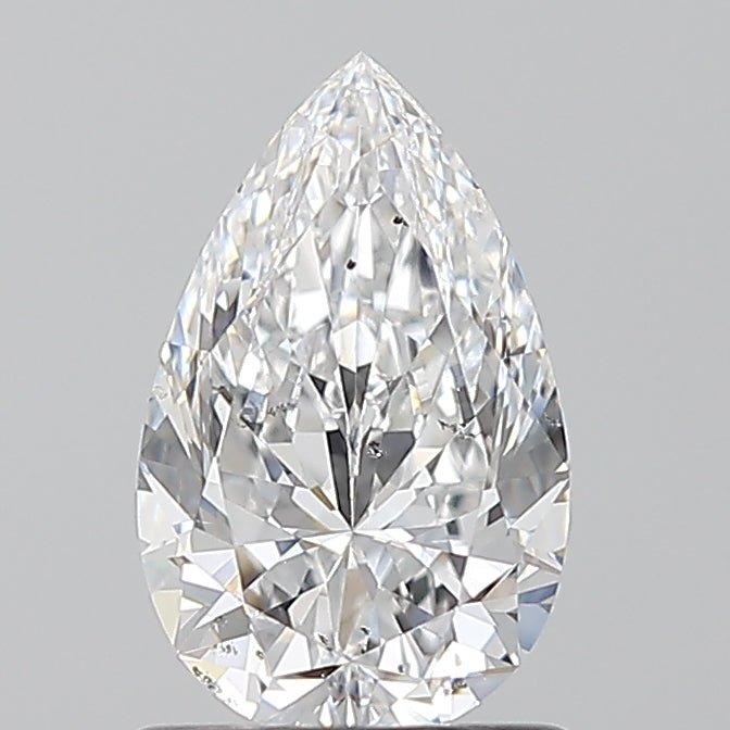 1 Carat Pear - Natural Diamond - 1.01 - D - SI2 - VG - EX - VG - Diamonds By Rothschild