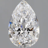1 Carat Pear - Natural Diamond - 1.01 - D - VS1 - EX - EX - Diamonds By Rothschild