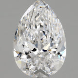 1 Carat Pear - Natural Diamond - 1.01 - D - VS1 - EX - EX - Diamonds By Rothschild