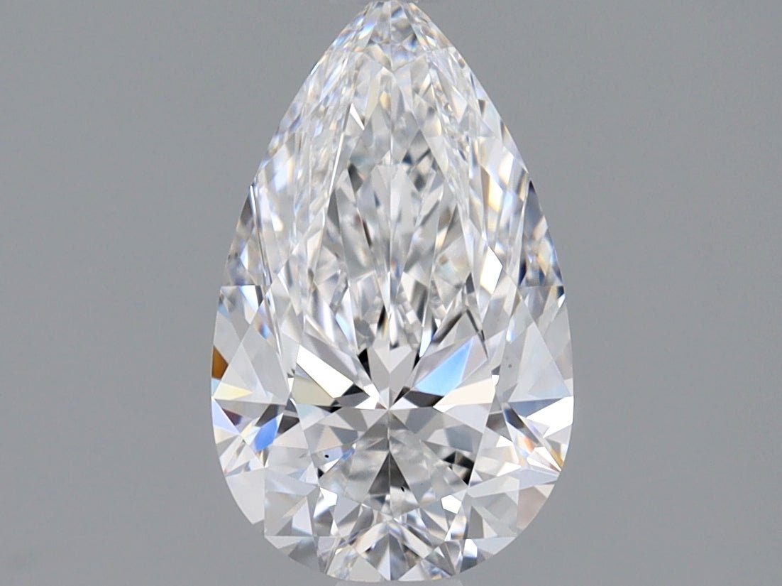 1 Carat Pear - Natural Diamond - 1.01 - D - VS1 - EX - EX - Diamonds By Rothschild