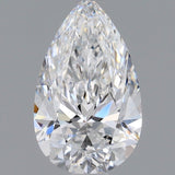 1 Carat Pear - Natural Diamond - 1.01 - D - VS1 - EX - EX - Diamonds By Rothschild