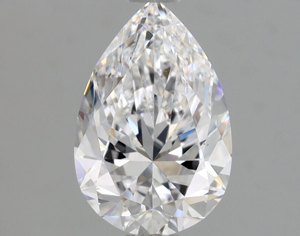 1 Carat Pear - Natural Diamond - 1.01 - D - VS2 - EX - EX - Diamonds By Rothschild