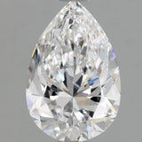 1 Carat Pear - Natural Diamond - 1.01 - D - VS2 - EX - EX - Diamonds By Rothschild