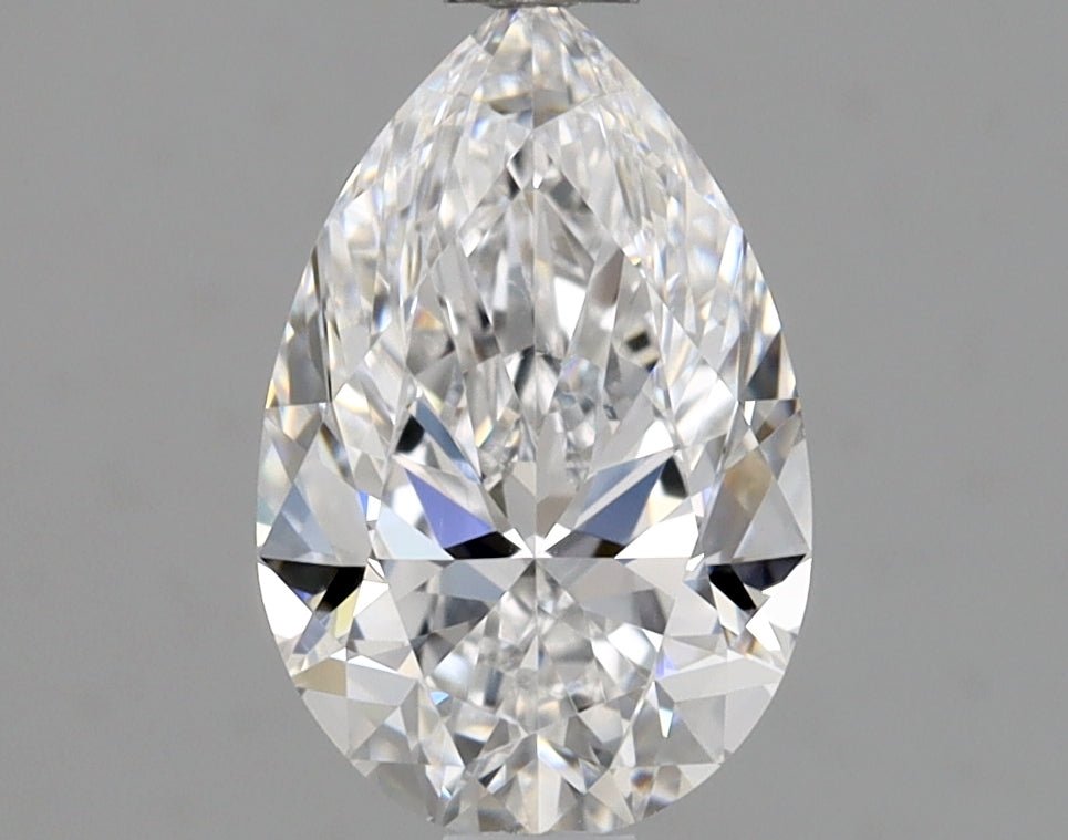 1 Carat Pear - Natural Diamond - 1.01 - D - VS2 - EX - EX - Diamonds By Rothschild