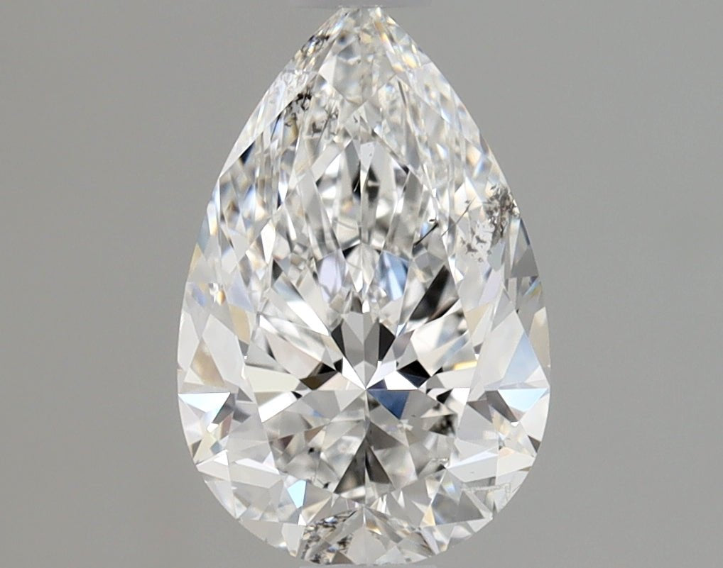 1 Carat Pear - Natural Diamond - 1.01 - E - SI2 - EX - EX - Diamonds By Rothschild