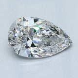 1 Carat Pear - Natural Diamond - 1.01 - F - I1 - EX - VG - Diamonds By Rothschild