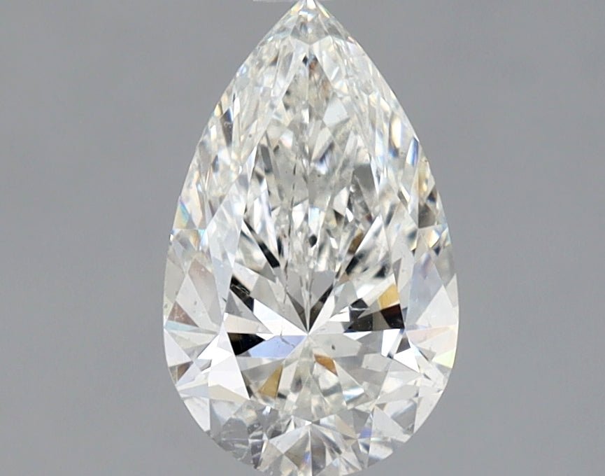 1 Carat Pear - Natural Diamond - 1.01 - G - SI2 - EX - EX - Diamonds By Rothschild