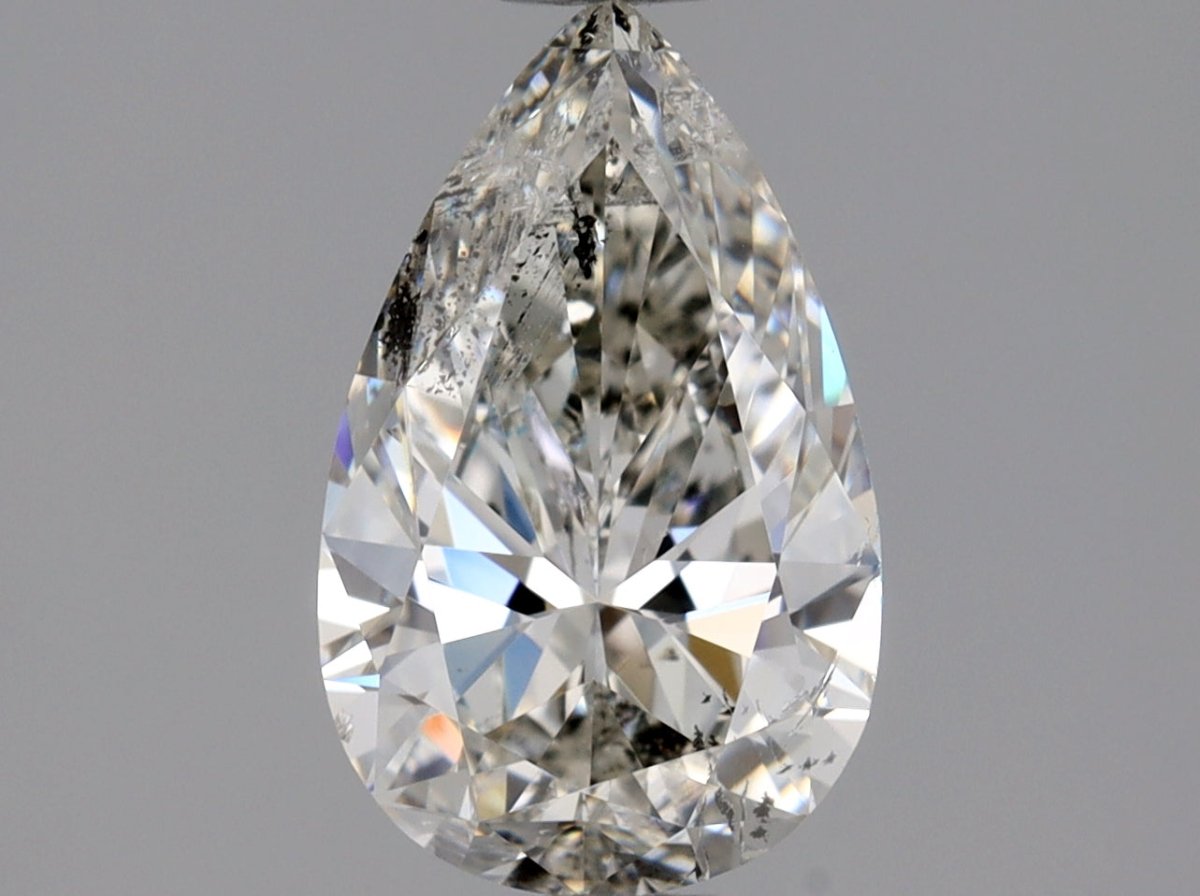 1 Carat Pear - Natural Diamond - 1.01 - I - Included - EX - EX - Diamonds By Rothschild