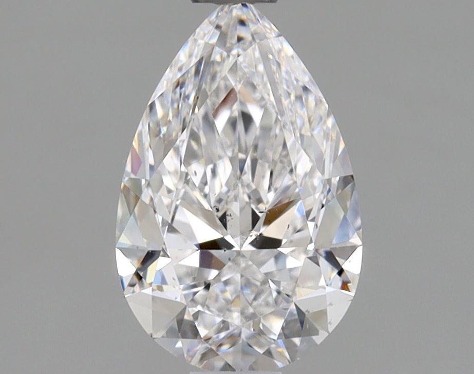 1 Carat Pear - Natural Diamond - 1.02 - D - SI1 - EX - EX - Diamonds By Rothschild