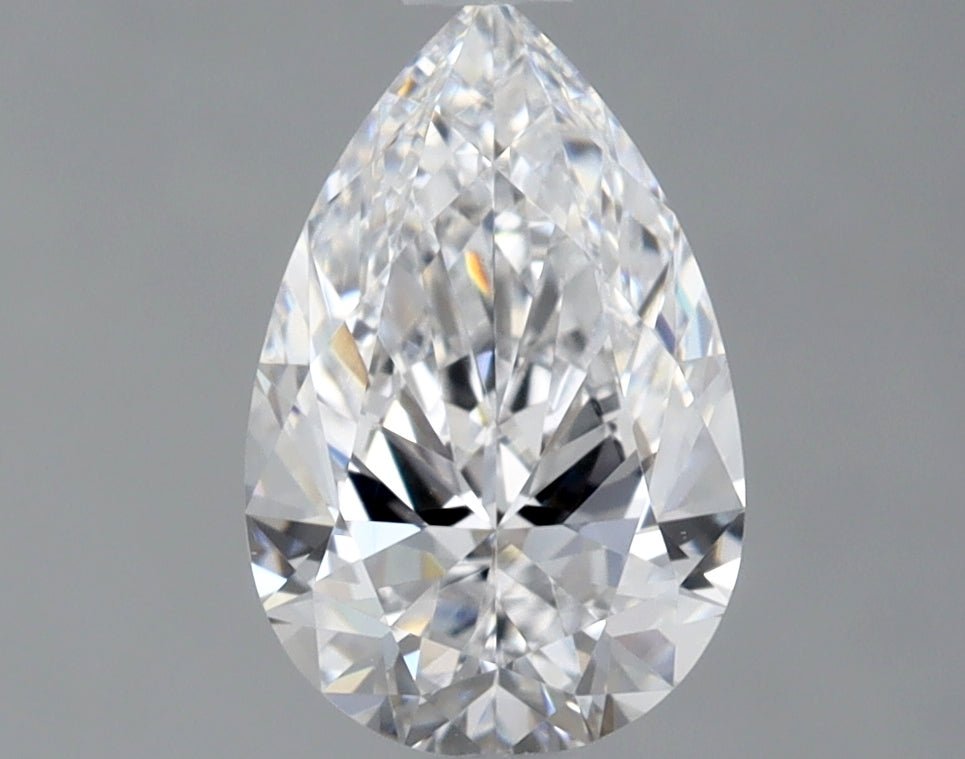 1 Carat Pear - Natural Diamond - 1.02 - D - VS1 - EX - EX - Diamonds By Rothschild