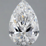 1 Carat Pear - Natural Diamond - 1.02 - D - VS1 - EX - EX - Diamonds By Rothschild