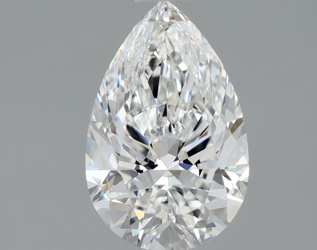 1 Carat Pear - Natural Diamond - 1.02 - E - VS1 - EX - EX - Diamonds By Rothschild