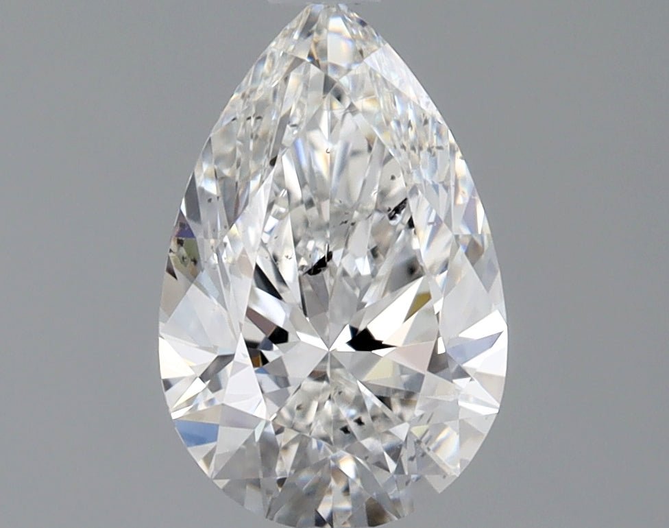1 Carat Pear - Natural Diamond - 1.03 - F - SI2 - EX - EX - Diamonds By Rothschild
