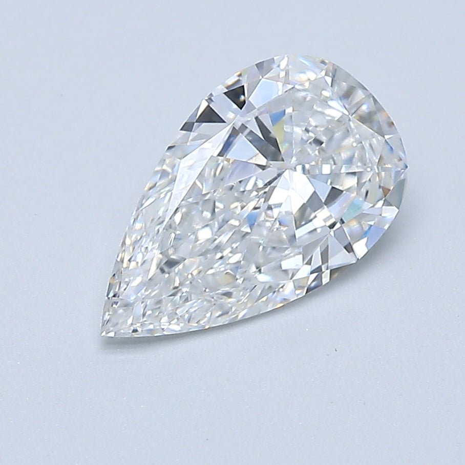 1 Carat Pear - Natural Diamond - 1.19 - E - VVS1 - G - G - Diamonds By Rothschild