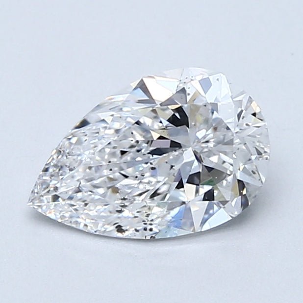 1 Carat Pear - Natural Diamond - 1.2 - D - SI2 - VG - EX - VG - Diamonds By Rothschild