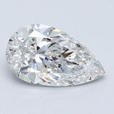 1 Carat Pear - Natural Diamond - 1.2 - E - SI2 - EX - VG - VG - Diamonds By Rothschild