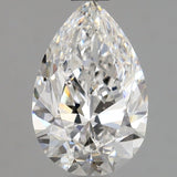 1 Carat Pear - Natural Diamond - 1.2 - E - VS1 - EX - VG - Diamonds By Rothschild