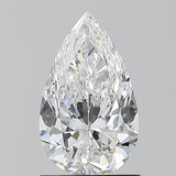 1 Carat Pear - Natural Diamond - 1.2 - E - VS2 - VG - EX - VG - Diamonds By Rothschild