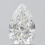 1 Carat Pear - Natural Diamond - 1.2 - F - SI1 - VG - VG - VG - Diamonds By Rothschild