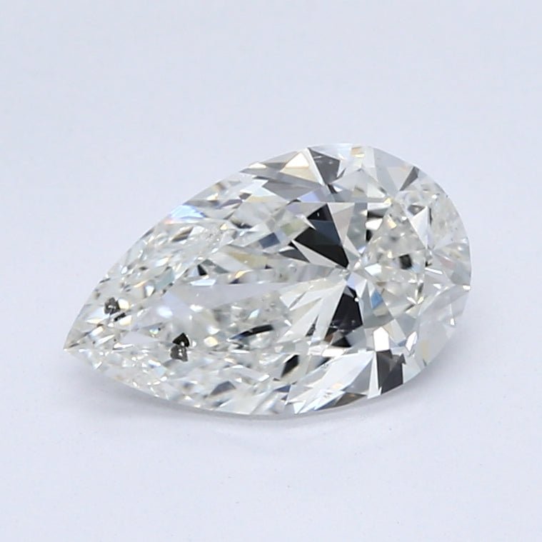 1 Carat Pear - Natural Diamond - 1.2 - G - SI2 - EX - EX - VG - Diamonds By Rothschild