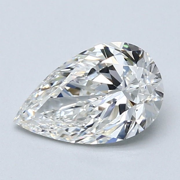 1 Carat Pear - Natural Diamond - 1.2 - G - VS1 - EX - EX - VG - Diamonds By Rothschild