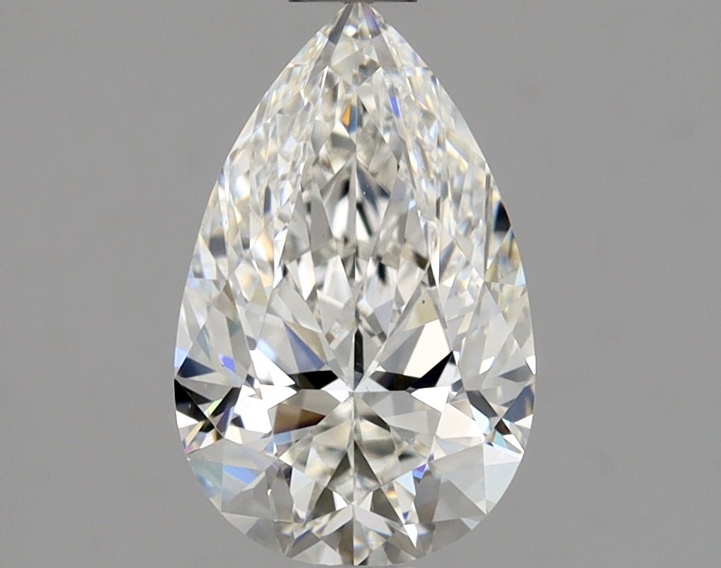 1 Carat Pear - Natural Diamond - 1.2 - G - VS2 - EX - EX - Diamonds By Rothschild