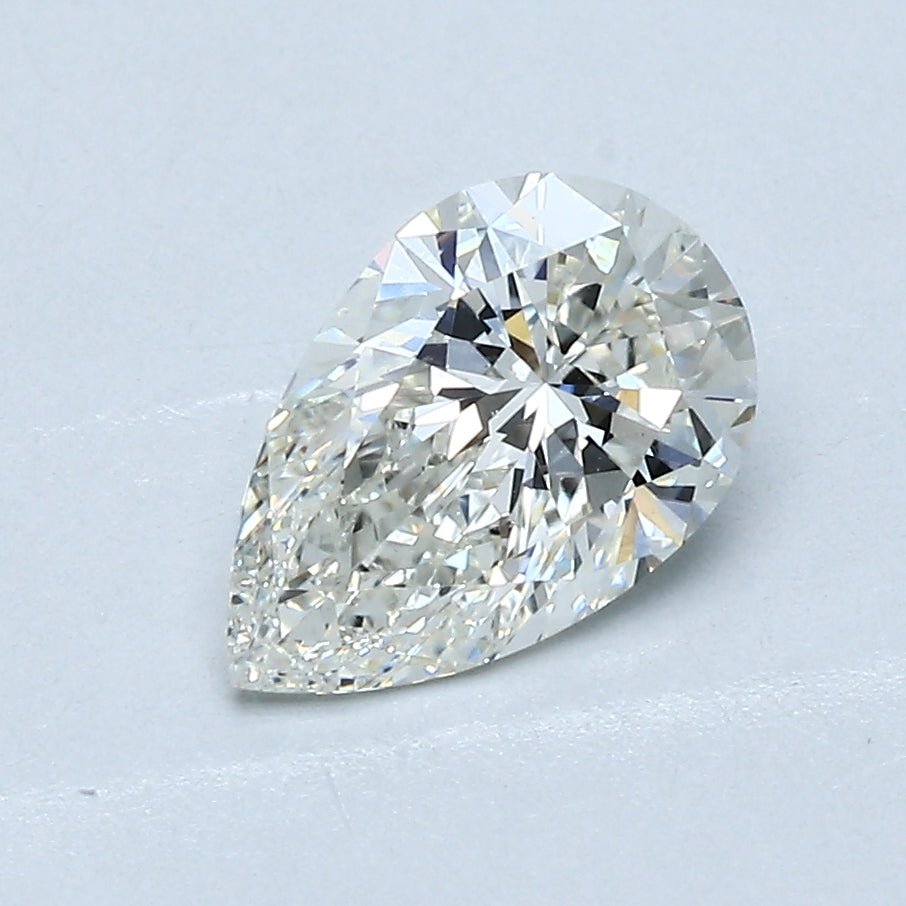1 Carat Pear - Natural Diamond - 1.2 - I - VS2 - VG - EX - EX - Diamonds By Rothschild