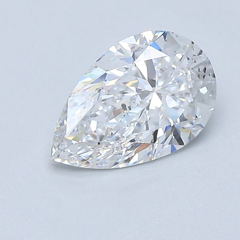 1 Carat Pear - Natural Diamond - 1.21 - D - SI2 - VG - EX - EX - Diamonds By Rothschild
