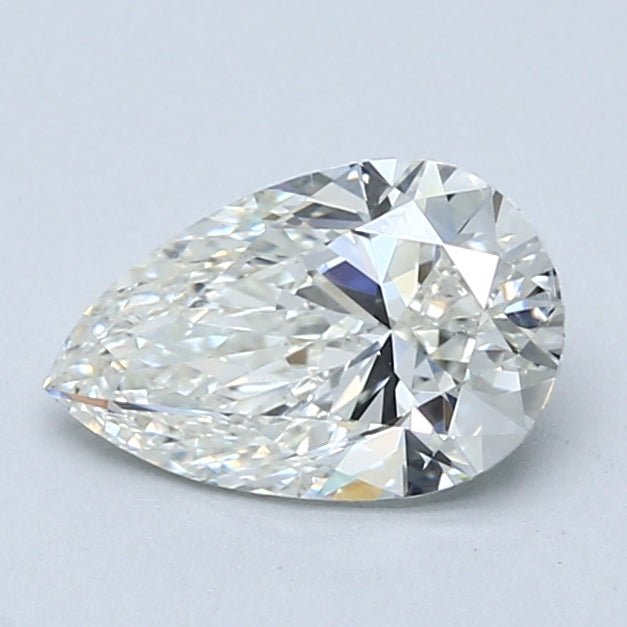 1 Carat Pear - Natural Diamond - 1.21 - I - SI2 - VG - EX - EX - Diamonds By Rothschild
