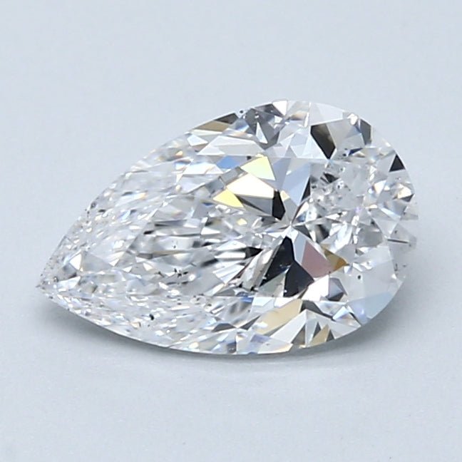 1 Carat Pear - Natural Diamond - 1.3 - D - SI1 - VG - EX - EX - Diamonds By Rothschild