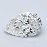1 Carat Pear - Natural Diamond - 1.3 - G - SI1 - VG - EX - EX - Diamonds By Rothschild