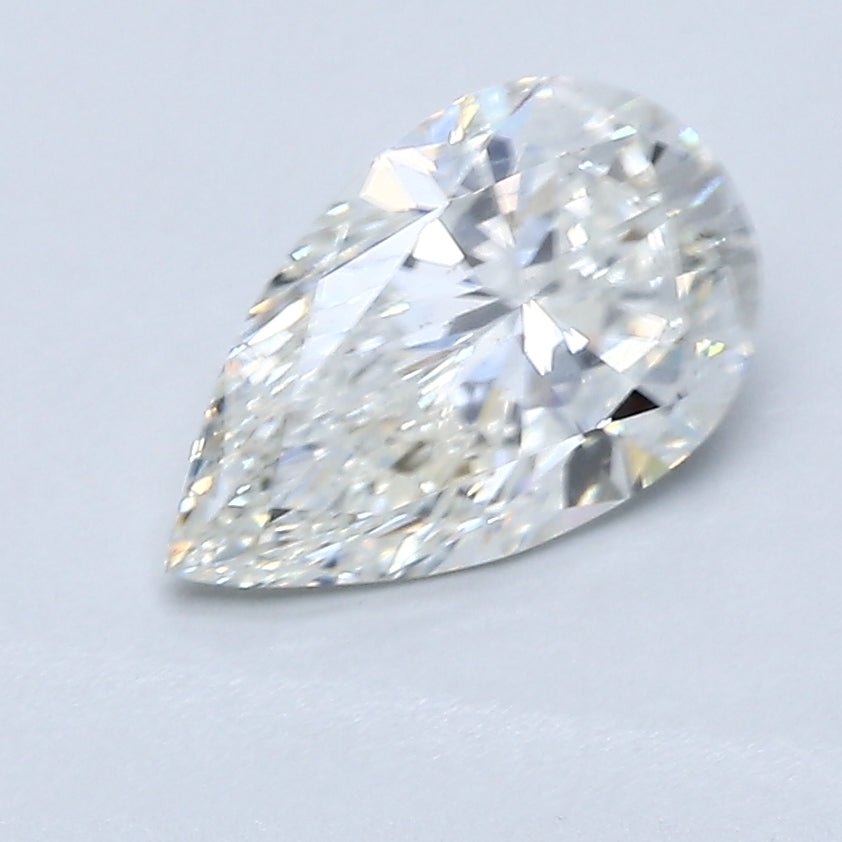1 Carat Pear - Natural Diamond - 1.3 - H - SI2 - VG - VG - VG - Diamonds By Rothschild