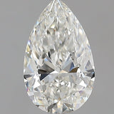 1 Carat Pear - Natural Diamond - 1.3 - H - VVS2 - EX - EX - EX - Diamonds By Rothschild
