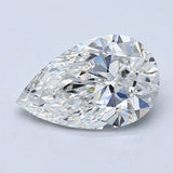 1 Carat Pear - Natural Diamond - 1.31 - F - VS2 - VG - EX - VG - Diamonds By Rothschild